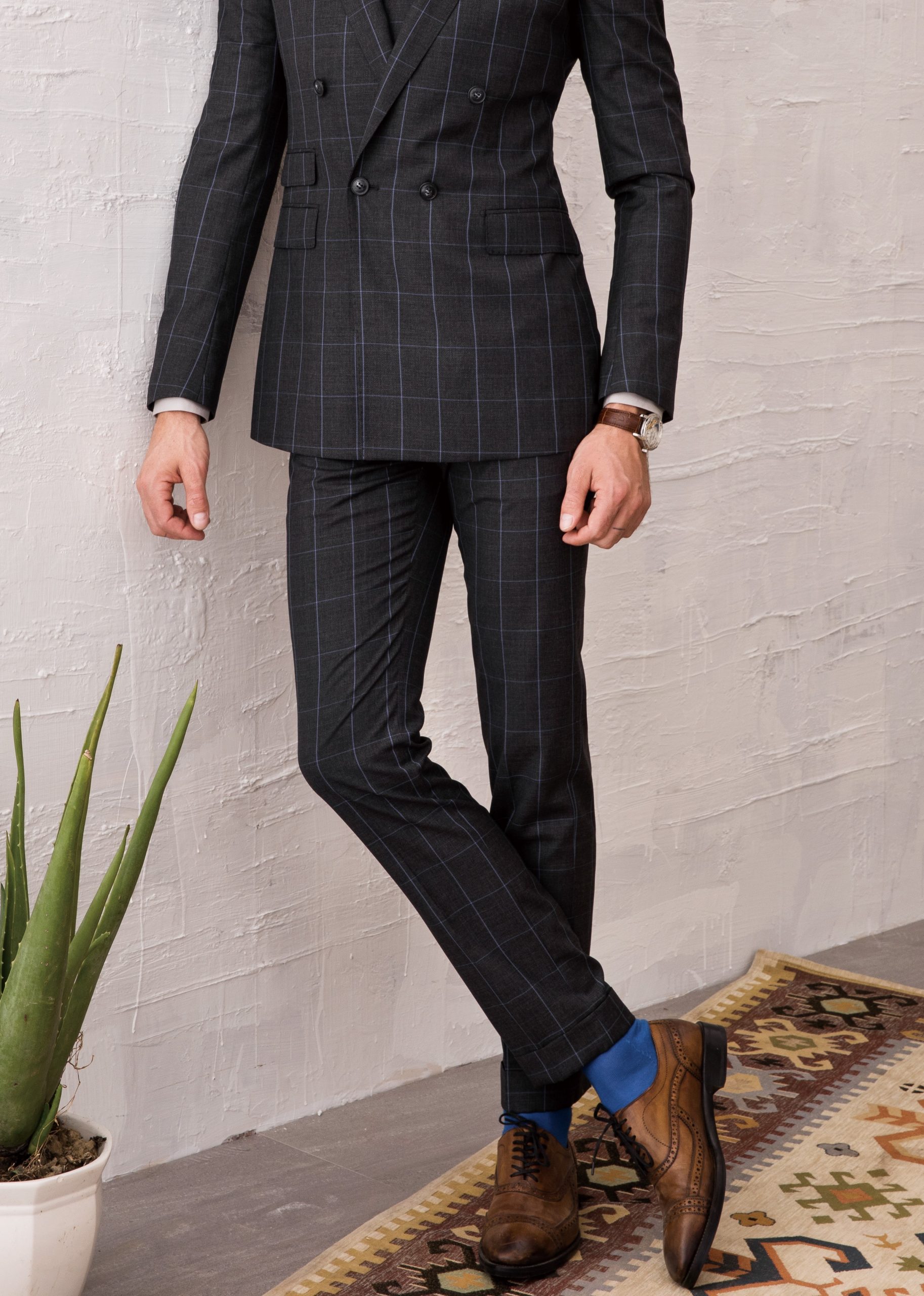 Mens Tailored Trousers & Custom Suit Pants Collars & Cuffs