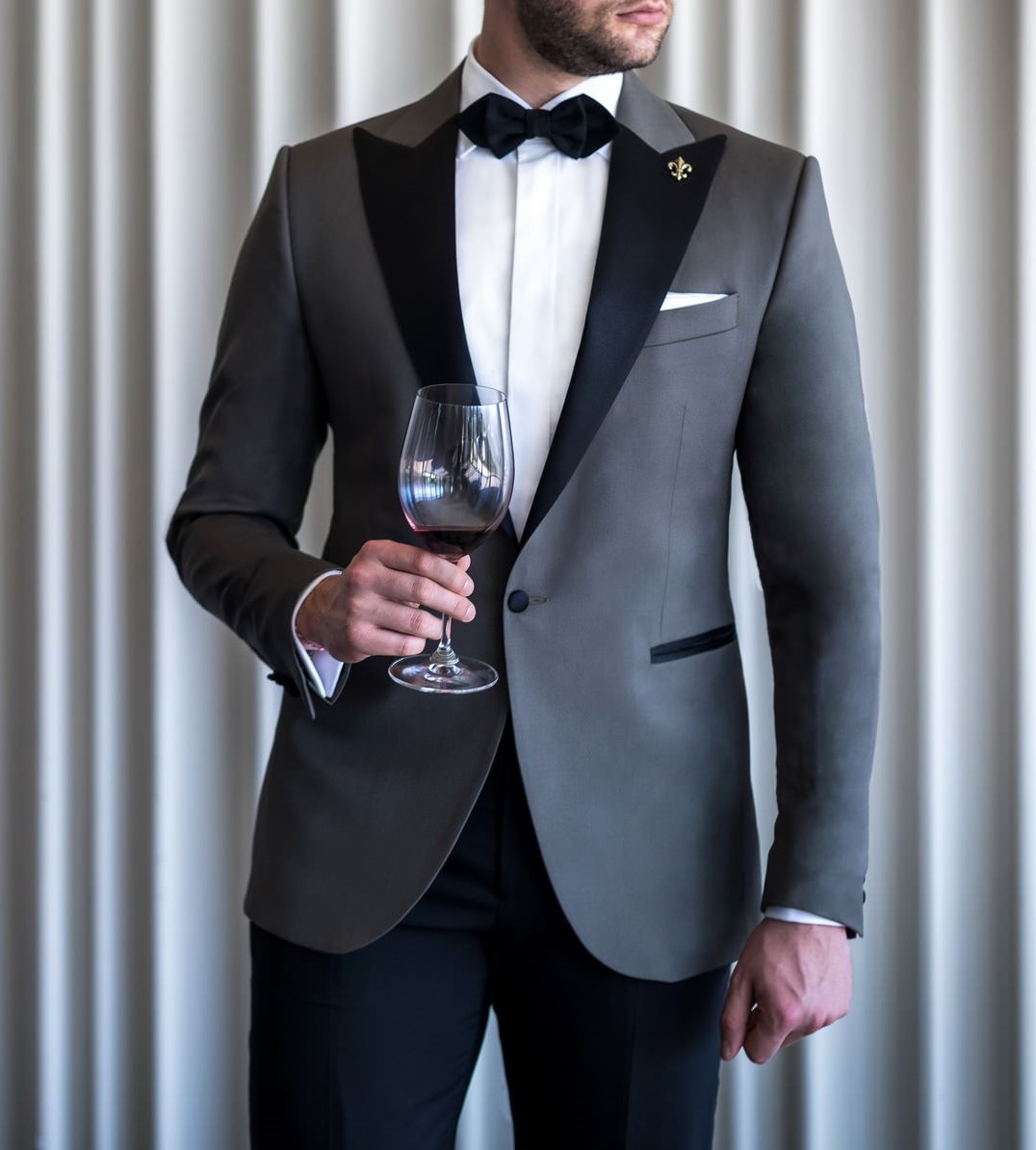 tailored wedding suit