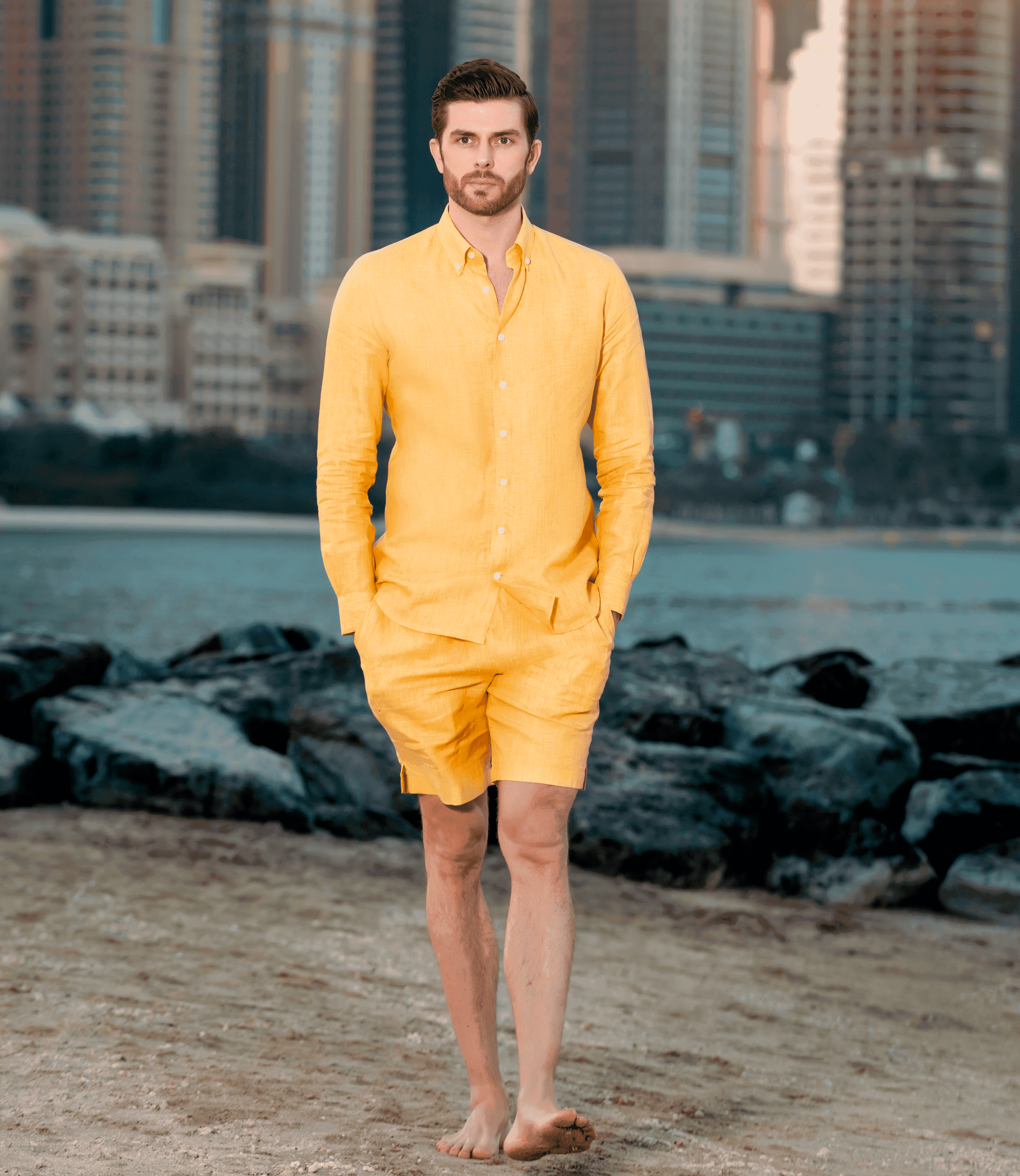 Collars And Cuffs – Mens Bespoke Shorts mens custom made shorts dubai