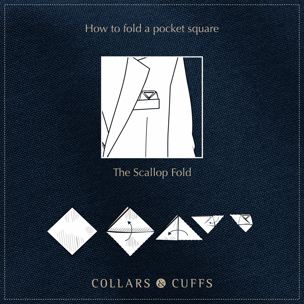 How To Fold A Pocket Square In 5 Different Ways Collars & Cuffs