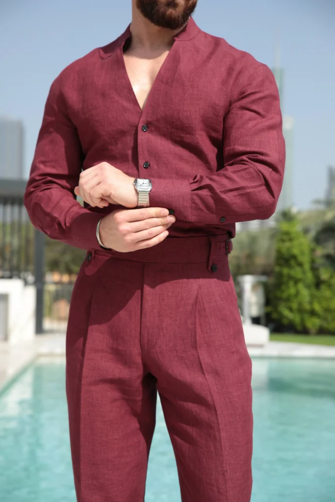 mens linen clothes